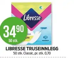 Kiwi Libresse truseinnlegg tilbud