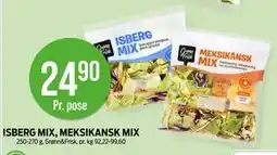 Kiwi ISBERG MIX, MEKSIKANSK MIX, NOK 24.9 tilbud