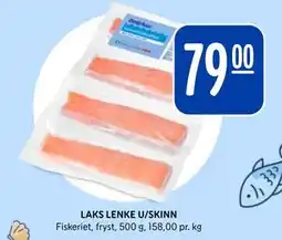 Rema 1000 LAKS LENKE U/SKINN, NOK 79 tilbud