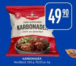 Rema 1000 KARBONADER, NOK 49.9 tilbud