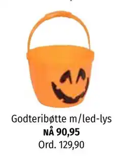 Nille Godteribøtte m/led-lys, NOK 90.95 tilbud