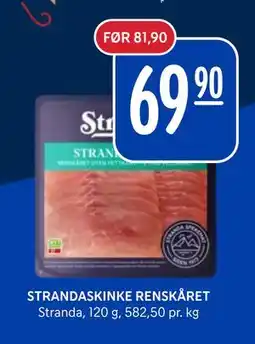 Rema 1000 STRANDASKINKE RENSKÅRET, NOK 69.9 tilbud