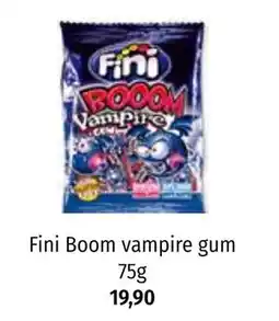 Nille Fini Boom vampire gum, NOK 19.9 tilbud