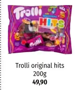 Nille Trolli original hits, NOK 49.9 tilbud