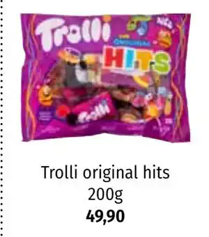 Nille Trolli original hits, NOK 49.9 tilbud