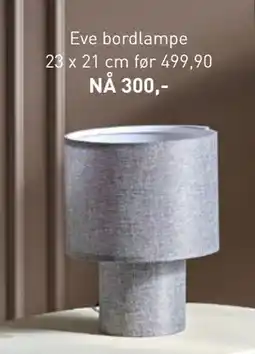 Kid Interiør Eve bordlampe, NOK 300 tilbud