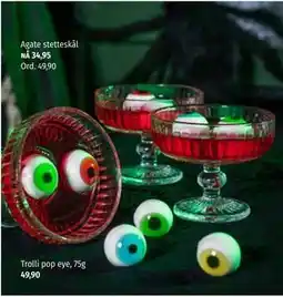 Nille Trolli pop eye, 75g, NOK 49.9 tilbud