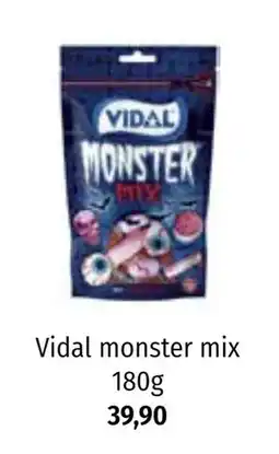Nille Vidal monster mix, NOK 39.9 tilbud