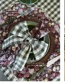 Kid Interiør Heidi 2-pk. serviettring, NOK 108 tilbud