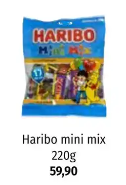 Nille Haribo mini mix, NOK 59.9 tilbud