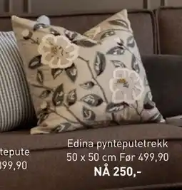 Kid Interiør Edina pynteputetrekk, NOK 250 tilbud