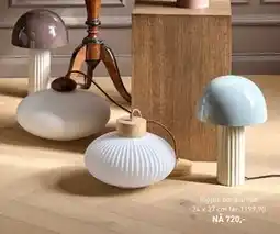 Kid Interiør Ripple bordlampe, NOK 720 tilbud