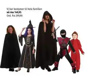 Nille Vi har kostymer til hele familien, NOK 149.95 tilbud