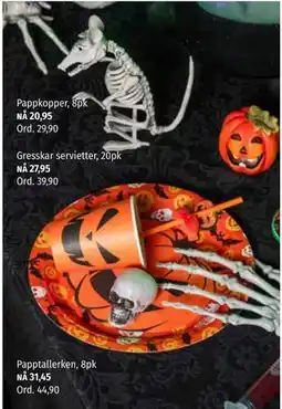 Nille Papptallerken, 8pk, NOK 31.45 tilbud