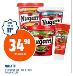Coop Obs NUGATTI, NOK 34.9 tilbud