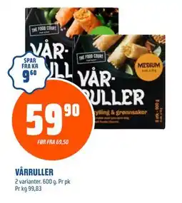 Coop Obs VÅRRULLER, NOK 59.9 tilbud