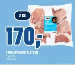 Coop Obs XTRA SVINEKOTELETTER, NOK 170 tilbud