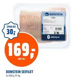 Coop Obs DOMSTEIN SEIFILET, NOK 169 tilbud