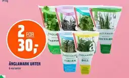 Coop Obs ÄNGLAMARK URTER, NOK 30 tilbud