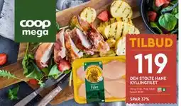 Coop Mega DEN STOLTE HANE KYLLINGFILET, NOK 119 tilbud