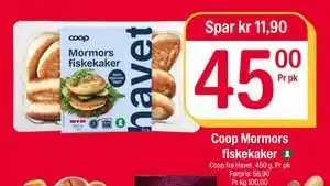 Coop Extra Coop Mormors fiskekaker, NOK 45 tilbud