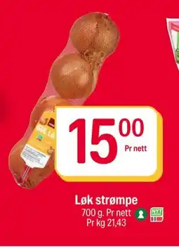 Coop Extra Løk strømpe, NOK 15 tilbud