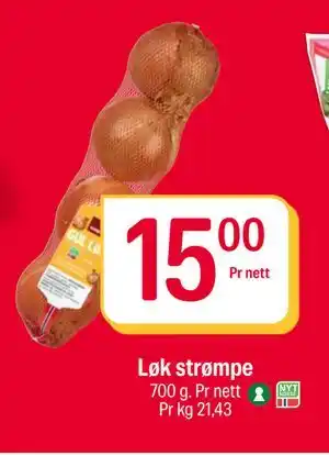 Coop Extra Løk strømpe, NOK 15 tilbud