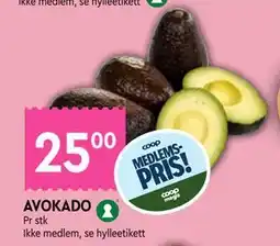 Coop Mega AVOKADO, Medlemspris tilbud