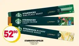 Coop Extra STARBUCKS KAPSLER, NOK 52.9 tilbud