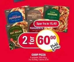 Coop Extra COOP PIZZA, NOK 60 tilbud