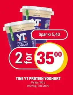 Coop Extra TINE YT PROTEIN YOGHURT, NOK 35 tilbud