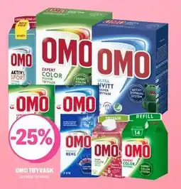 Coop Extra OMO TØYVASK tilbud