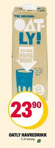 Coop Extra OATLY HAVREDRIKK, NOK 23.9 tilbud