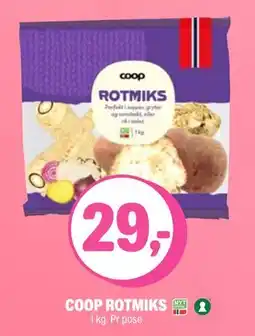 Coop Extra COOP ROTMIKS, NOK 29 tilbud