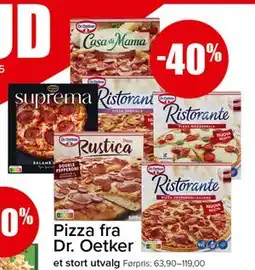 Spar Pizza fra Dr. Oetker tilbud
