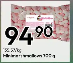 Gigaboks Minimarshmallows 700 g, NOK 94.9 tilbud