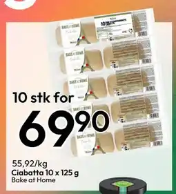 Gigaboks Ciabatta 10 x 125 g, NOK 69.9 tilbud