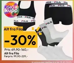 Gigaboks Alt fra Fila tilbud