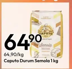 Gigaboks Caputo Durum Semola 1 kg, NOK 64.9 tilbud
