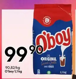 Gigaboks O’boy 1,1 kg, NOK 99.9 tilbud