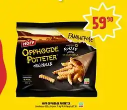 Coop Prix HOFF OPPHØGDE POTTETER, NOK 59.9 tilbud