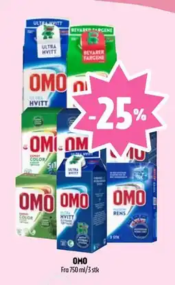 Coop Prix OMO tilbud