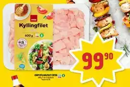 Coop Prix COOP KYLLINGFILET I BITER, NOK 99.9 tilbud