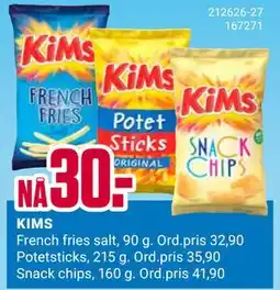 Europris KIMS, NOK 30 tilbud