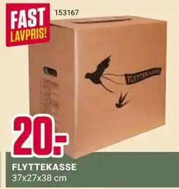 Europris FLYTTEKASSE, NOK 20 tilbud