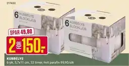 Europris KUBBELYS, NOK 150 tilbud