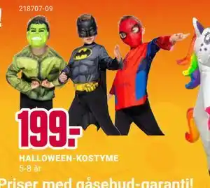 Europris HALLOWEEN-KOSTYME, NOK 199 tilbud