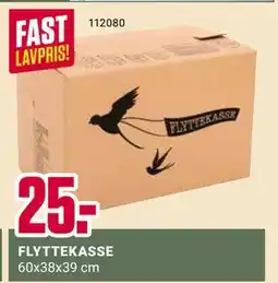 Europris FLYTTEKASSE, NOK 25 tilbud