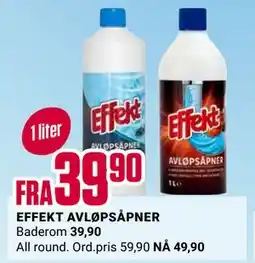 Europris EFFEKT AVLØPSÅPNER tilbud