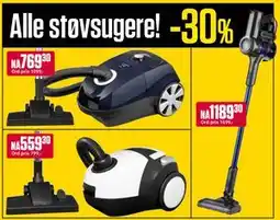Europris Alle støvsugere! tilbud